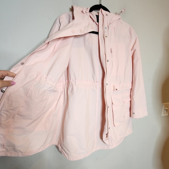 J. Crew Light Pink perfect lightweight jacket.  Women's size XS - Picture 4 of 16